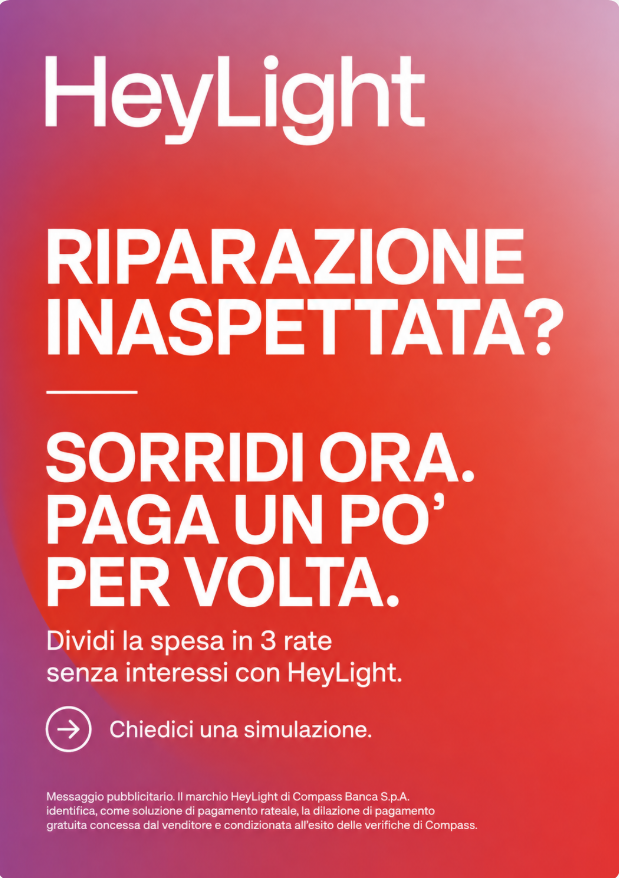 Pagamento rateale HeyLight per le riparazioni